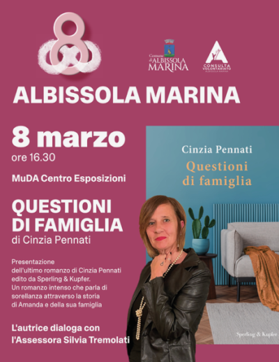 Presentazione del libro Questioni di famiglia di Cinzia Pennati al MuDA - 8 marzo